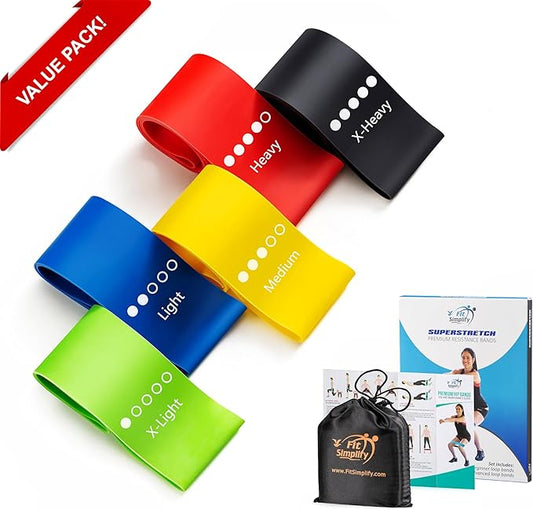 Fit Simplify Resistance Loop Exercise Bands
